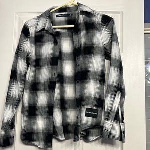 Women’s Calvin Klein plaid shirt